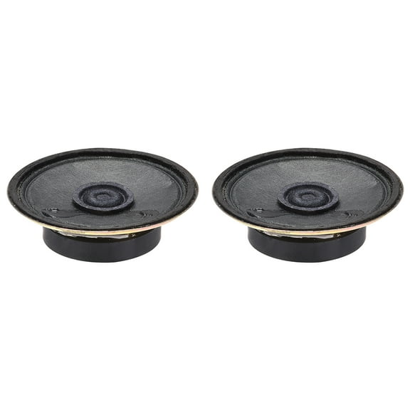 0.5W 8 Ohm,DIY Magnetic Speaker 55mm Round Shape Replacement Loudspeaker 2pcs