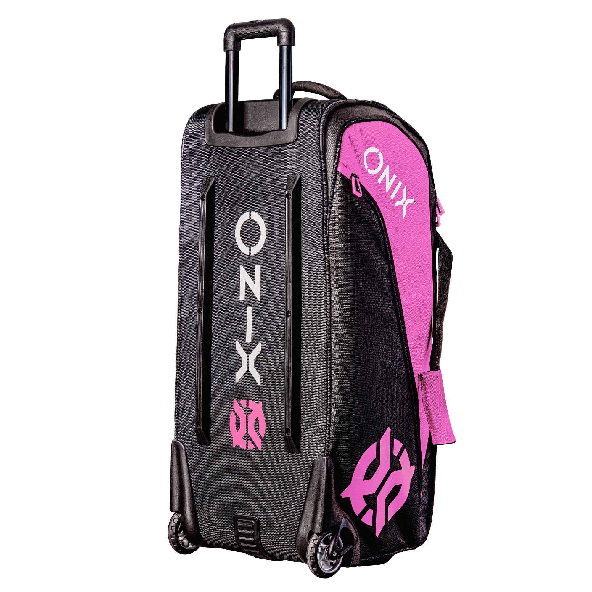 ONIX Pickleball Pro Team Wheeled Duffel Bag — Pink/Black