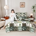 thumbnail image 3 of jejeloiu Wild Mallard Duck Queen Comforter Set,Rustic Farmhouse Camouflage Bedding Comforter Set For Kids Reversible 3pcs, 3 of 7