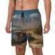 thumbnail image 1 of Fotbe Deserted Classic Car Landscape Traje de Baño para Hombre – Shorts de Natación de Secado Rápido con Forro y Bolsillos-XX-Large, 1 of 6
