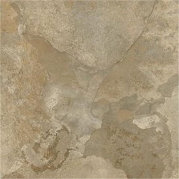 Achim Importing Co., Inc. NEXUS Light Slate Marble 12 Inch x 12 Inch Self Adhesive Vinyl Floor Tile #444