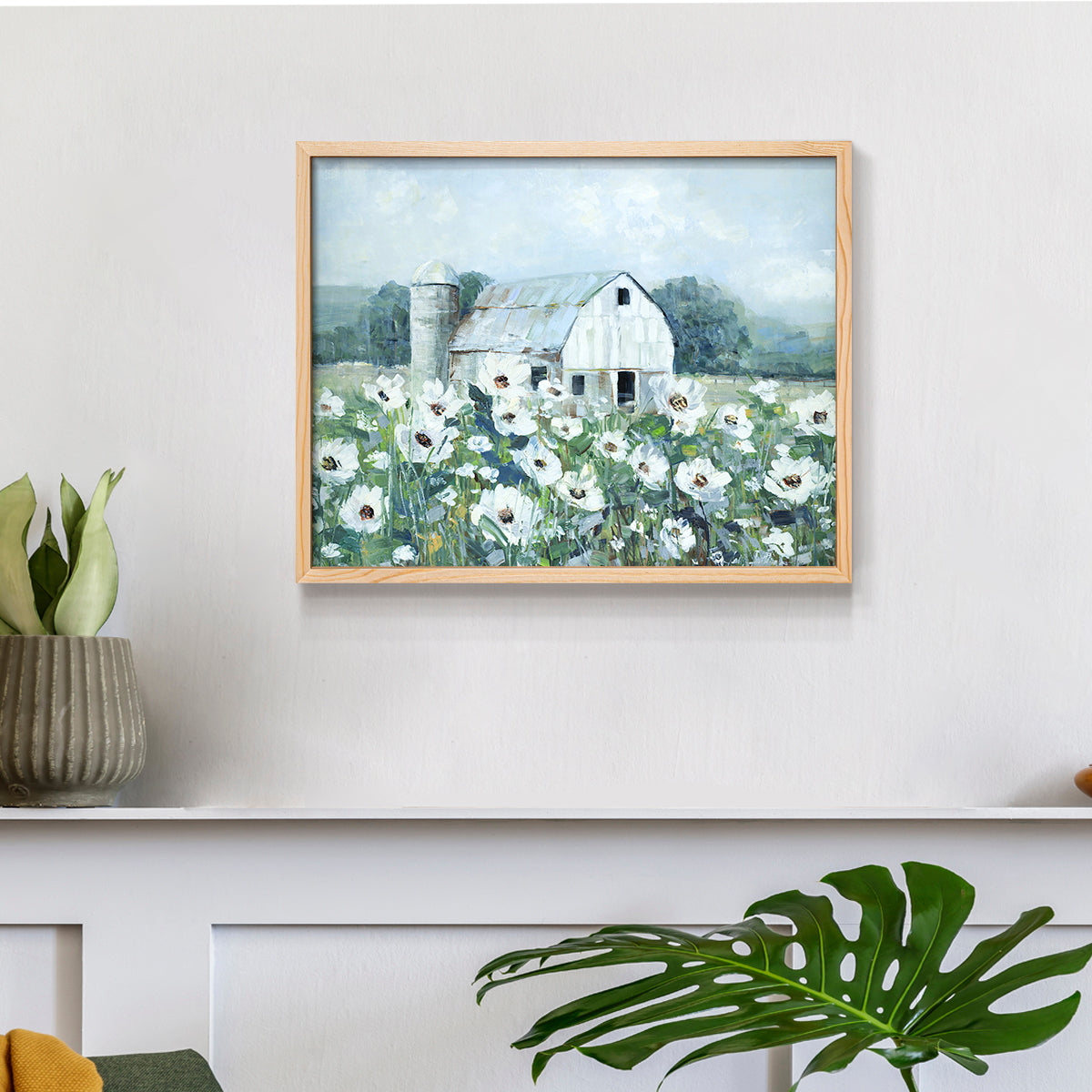 Dream Fields by Sally Swatland - Restickable Framed Giclée Print