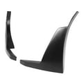 thumbnail image 3 of Ikon Motorsports Compatible with 03-06 Infiniti G35 Coupe 2Dr N1 Style Front Bumper Winglets Polyurethane PU, 3 of 6