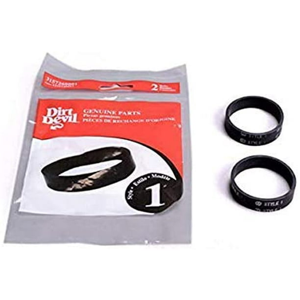 Dirt Devil Hand Vac Belt style 1 Works With M08500, M08230K, M08230HD