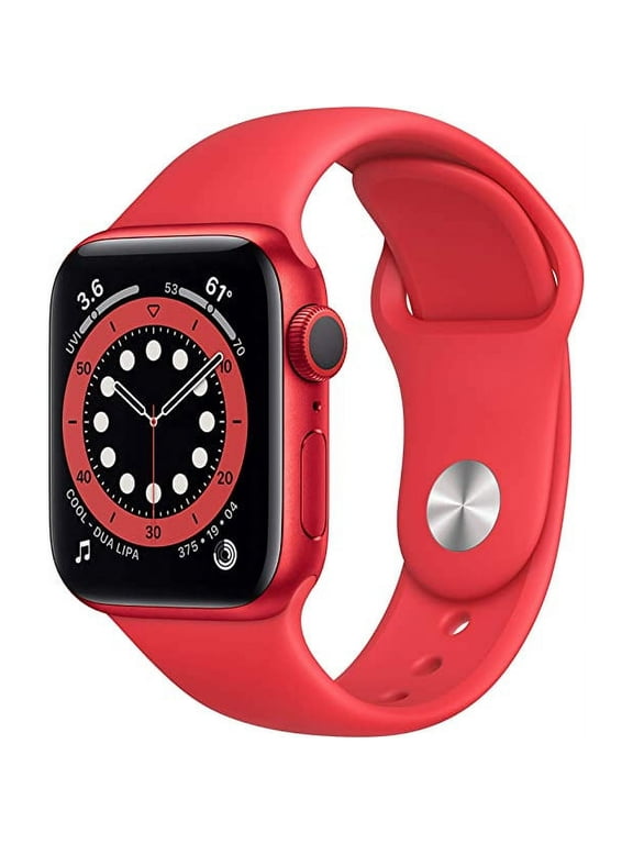 Pre-Owned Apple Watch Series 6 GPS + Cellular, 44mm Aluminum Case with Sport Band - Regular