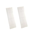 thumbnail image 1 of Cortinas de puerta francesa para de 2 piezas, cortina opaca bnca, 1 of 6
