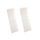 thumbnail image 1 of Cortinas de puerta francesa para de 2 piezas, cortina opaca bnca, 1 of 6
