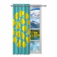 thumbnail image 2 of MKHERT Yellow Rubber Ducks Blackout Window Curtain Drapes Bedroom Living Room Kitchen Curtains 52x84 inch, 2 of 2