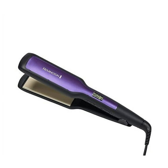 Remington 1 3/4" Flat Iron, Hair Straightener with Anti-Static Technology, 30-Second Heat Up & 60 Minute Auto Shut-Off, 30% Longer Ceramic Floating Plates, Titanium + Ceramic Coat