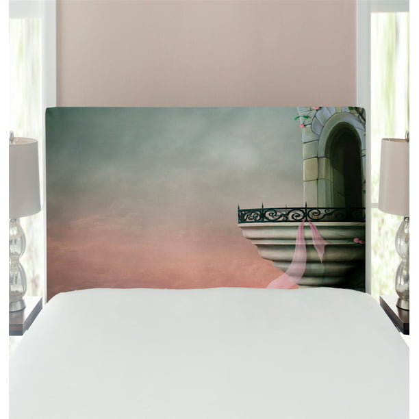 Gothic Headboard Old Tower With, Foam Sheet For Bed Headboard