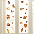 thumbnail image 6 of NSESSHome Fall Wall Decals Thanksgiving Wall Stickers Autumn Leaves Decoration Squirrel Decals Maple Leaves Wall Decor for Home Window Living Room Bedroom, 6 of 8