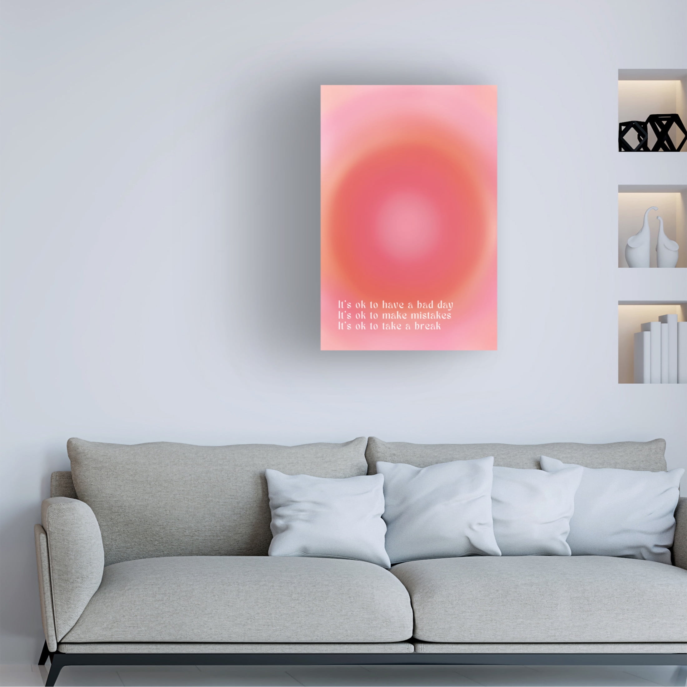 Trademark Fine Art Amelie Motivational Aura Poster Canvas Wall Art