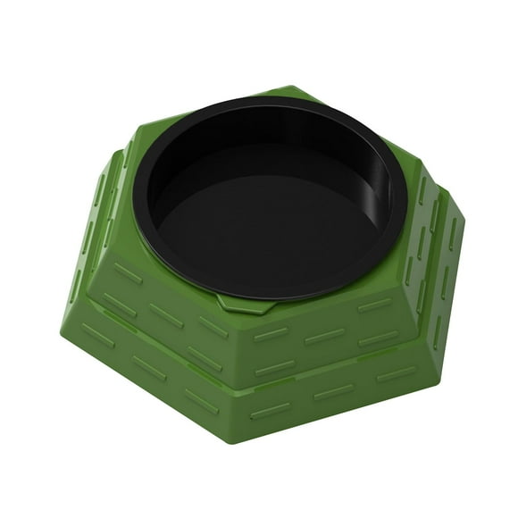 LOVIVER Reptile Maze Feeding Bowl Easy to Clean Pet Food Dispenser for Gecko Lizards