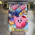 thumbnail image 7 of Kirby Deluxe Game 3 Pieces Bedding Set Soft Comforter Sets Decoration Bedroom Gift With 1 Duvet Cover 2 Pillowcases Pillowcases, 7 of 7