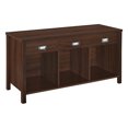 thumbnail image 1 of ClosetMaid Banc de Rangement Autoportant Premium 3 Cubes, Châtaigne Foncée, 1 of 8