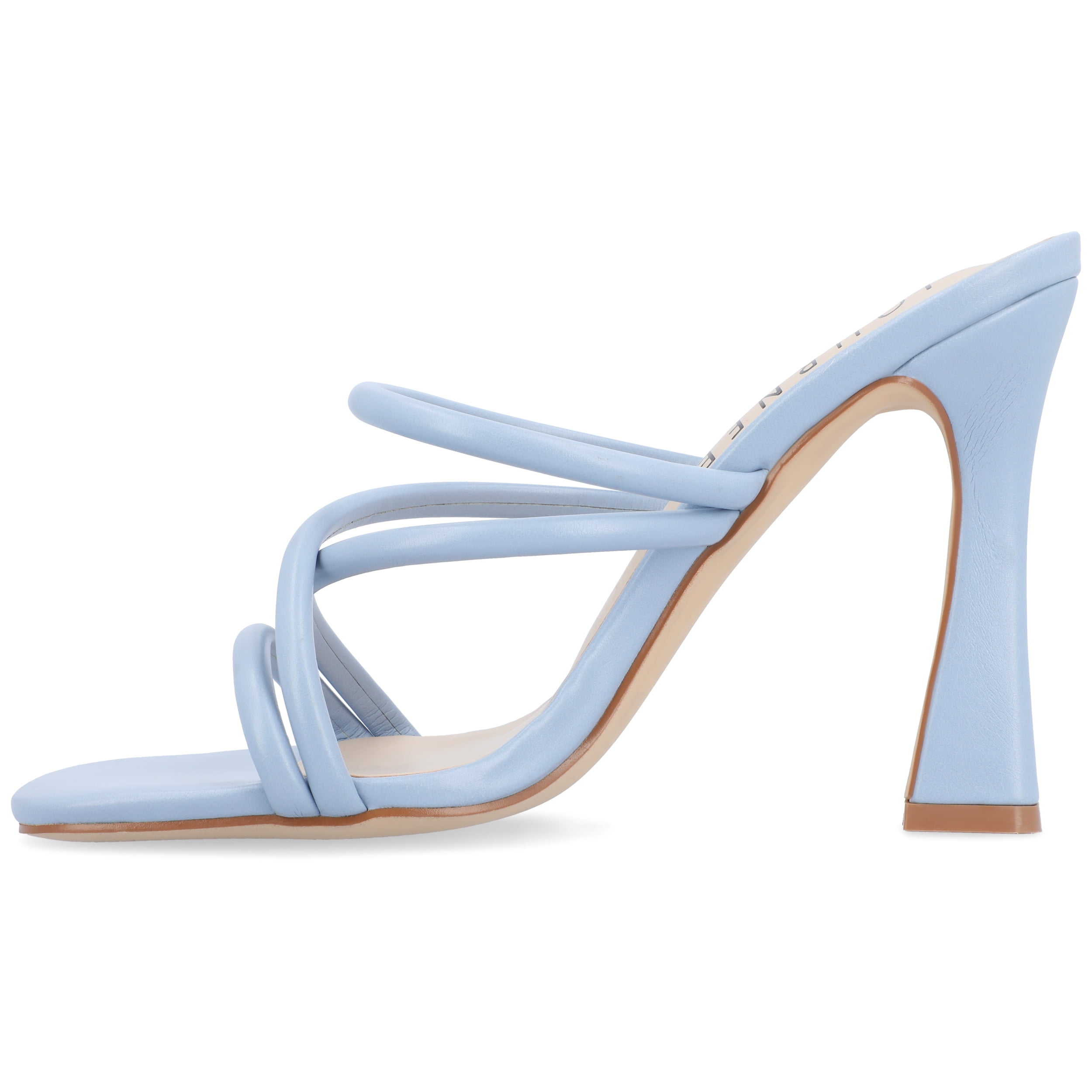 Journee Womens Louisse High Heel Open Toe Sandals