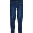 thumbnail image 2 of Real Love Girls’ Jeans – 2 Pack Stretch Denim Pull-On Skinny Fit Jeggings (7-14), 2 of 7