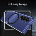 thumbnail image 3 of ELEHOLD for Samsung Galaxy Z Fold 5 Magnetic Case,Skin- Friendly Ultra Slim Thin Case Shockproof Lightweight Compatible with MagSafe Anti-Scratch Case Cover for Samsung Z Fold5 5G 2023,Blue, 3 of 8