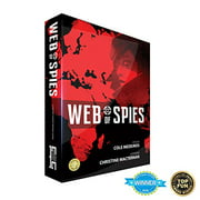 Golden Bell Studios Web of Spies Board Game, Red