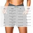thumbnail image 2 of hoksml Women's Summer Running Shorts Solid Color High Waisted Fitness Shorts with Pockets for Running and Jogging, 2 of 7