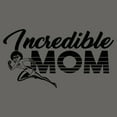 thumbnail image 2 of Junior's The Incredibles Incredible Elastigirl Mom  Sweatshirt Gray Heather 2X Large, 2 of 4
