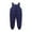 Dark Blue, variant on SILVERCELL Baby Boys Girls Winter Down Snow Pants Overalls Snowsuit, 6M-4T Toddler Warm Lightweight Down Jumpsuit Zipper Snow Bib Pants