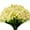 Yellow, variant on Morttic 6 Bundles Artificial Daffodils Flowers, Outdoor  UV Resistant Fake Artificial Greenery No Fade Faux Plastic Plants for Home Garden Kitchen Office Table Vase (Red)