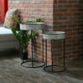 thumbnail image 2 of Metal  Table Galvanized Painted Finish Multi-Colored 27", 2 of 2