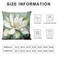 thumbnail image 5 of Fenyluxe Flower Pillow Covers for Couch Sofa, Indoor Outdoor Zipper Closure Pillowcase 1PC 18x18in, 5 of 5