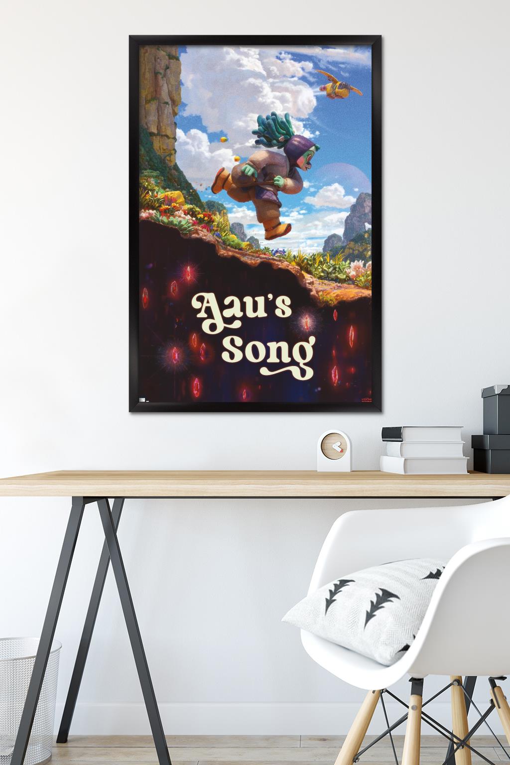 Star Wars: Visions Season 2 - Aau's Song Wall Poster, 22.375" x 34" Framed
