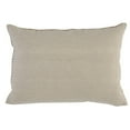 thumbnail image 2 of Benjara 14 x 20 Lumbar Accent Throw Pillow, Basket Jute Handwoven Pattern, Beige, 2 of 5