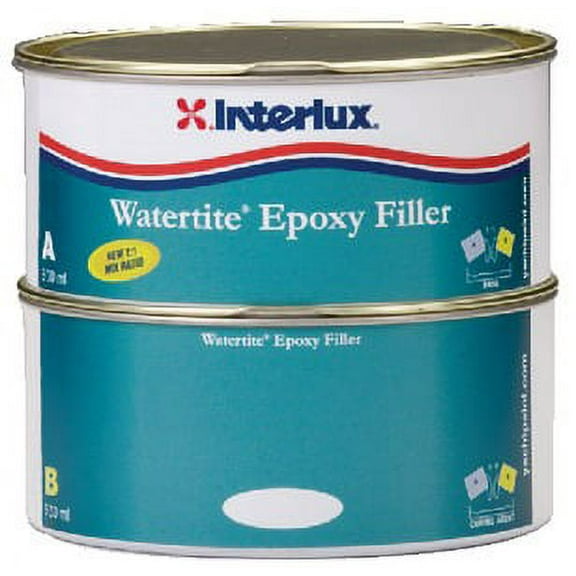 Interlux YAV135KIT/L Watertite Epoxy Compound 1 Lit/48oz Boat Fiber Marine Paint