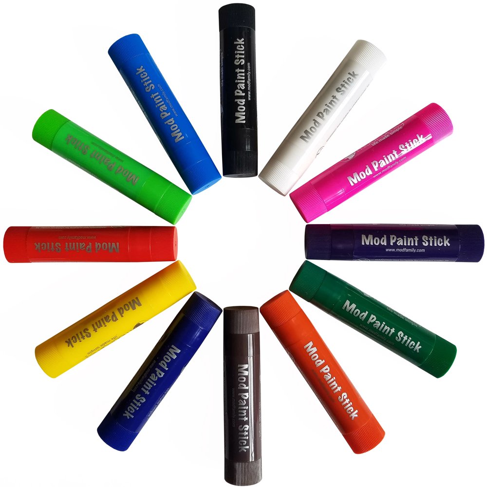 Mod Paint Sticks Washable Solid Tempera Paint Markers NonToxic