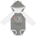 thumbnail image 3 of Inktastic My Abuelita Loves Me Grandchild Boys or Girls Long Sleeve Baby Bodysuit, 3 of 5