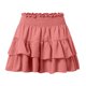 thumbnail image 3 of WILLBEST Pantalones Casuales para Mujer, Moda Femenina, Color Sólido, Sexys, de Pierna Ancha, Culottes Versátiles para Uso Diario y Salidas con Estilo. Extra Grande, 3 of 4