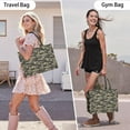 thumbnail image 5 of Large Capacity Tote Bag,Green Brown Camo Classic Shapes Pattern Handbag Fashion Luxury Tote Bag,15.7"x13"x 5.1" Inches,Laptop Compatible, 5 of 5