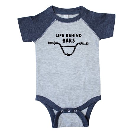 

Inktastic Life Behind Bars BMX Gift Baby Boy or Baby Girl Bodysuit