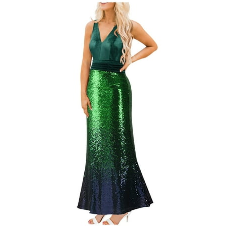 

Paptzroi Long Rende Temperament Contrast Slim Women Gradient Dress V-neck Women s Dress plus Dresses Formal Two Piece Dress for Women Evening Tie Maternity Dress Olive Casual Dresses for Women Graph