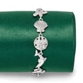 thumbnail image 4 of Ross-Simons Sterling Silver Sea Life Link Bracelet, Women's, Adult, 4 of 5