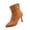 Khaki, variant on EKVAHL Women's Orthopedic Kitten Heel Ankle Boots, Dress Office Walking Shoes, Soft Suede Pointed Toe Side Zip Arch Support Party Fall Winter Short Boots Red