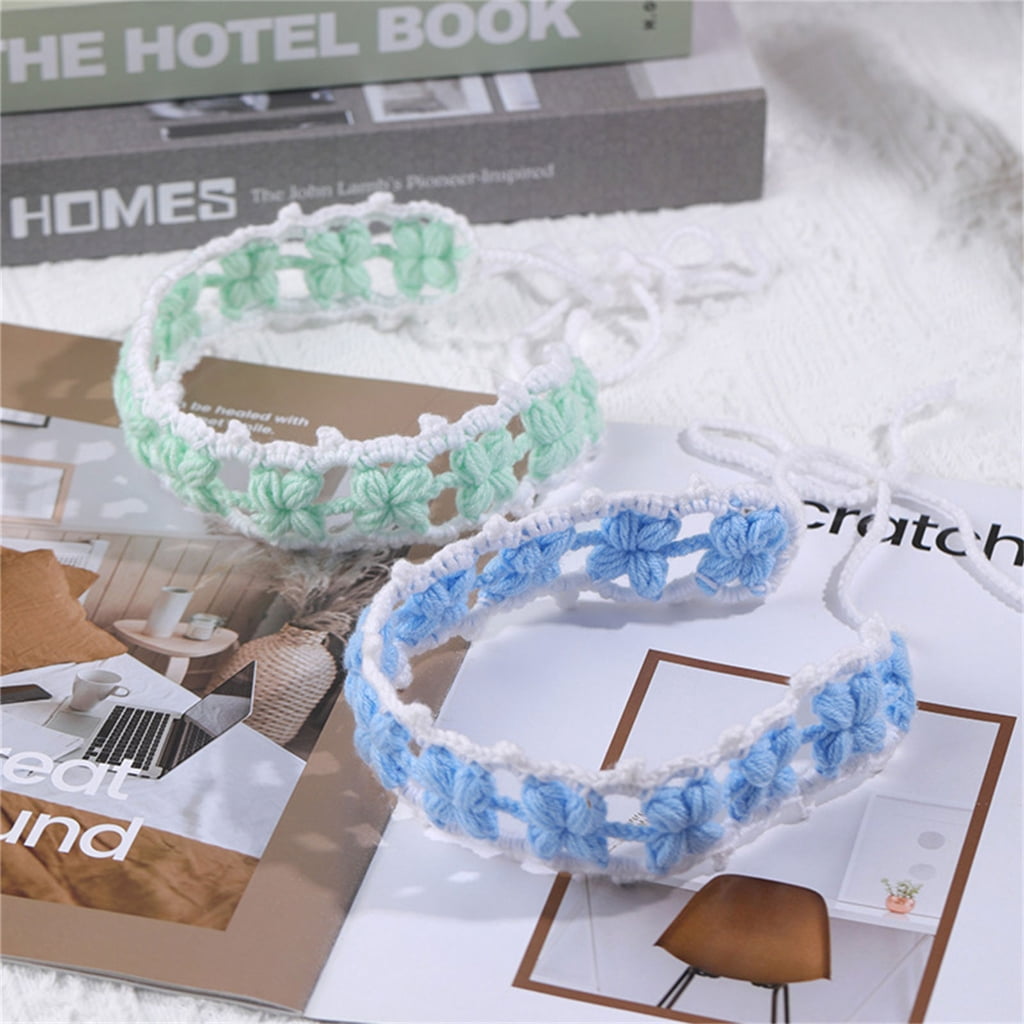 Crochet Kits Plant Crochet Yarn Set Cute Animal Crochet Kits DIY Beginners Crochet Kits with English Video Tutorials