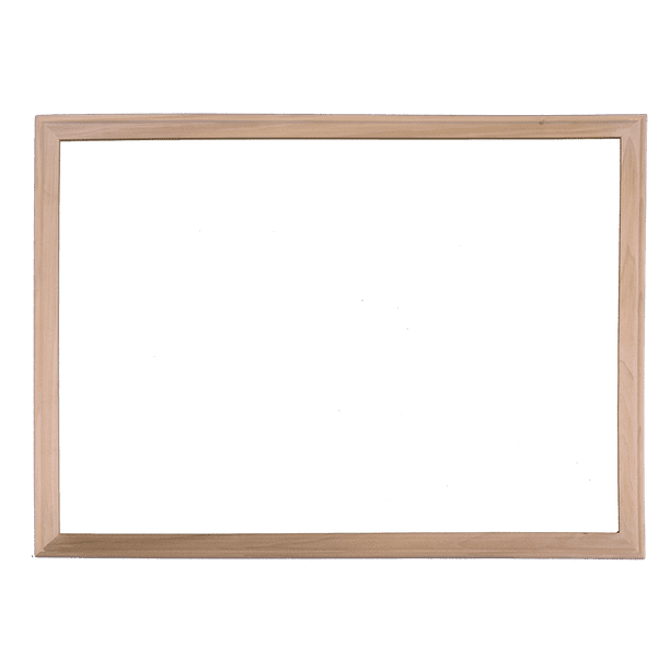 36" x 48" Wood Framed White DryErase Board