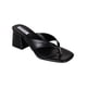 thumbnail image 1 of Sandalia con tacón Ave en Piel vegana – Negro, 1 of 4