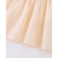 thumbnail image 6 of 2T Baby Girls Dress 3T Girls Sleeveless Dress Flower Solid Color Toddler Girls Off-the-shoulder Summer Suspender Dress Apricot, 6 of 6