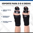 thumbnail image 3 of Férula de muñeca Vevor ajustable negro para artritis y esguinces, 3 of 5