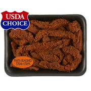 Beef Choice Angus Fajita-Seasoned Pre-Cut Strips, 0.53 - 1.7 lb Tray