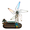 Windmill/Finished Version, variant on 3D Stainless Steel Violin Metal Assembly Model Kit DIY Mechanical Puzzle Collectible Musical Sculpture Display(Green/Ty1)