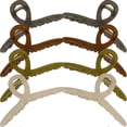 thumbnail image 4 of Decorative Hair Clip Claw Clips for Girls Women Hair Accessories Strong Grip Assorted Color 8Pcs, 4 of 5