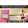 thumbnail image 2 of Prestige Injection Wax Flexible Pink NY Wax Jewelry Lost Wax Casting 2 Pound, 2 of 8