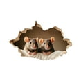 thumbnail image 2 of 3D Wall Sticker, 3D Mouse Family Wall Stickers, Cute Wall Decal Colorful Stickers for Walls, ouse Hole Wall Decal Décor for Living Room, Bedroom, Laptop, Book Case, Vinyl Sticker Gifts(1PC), 2 of 9